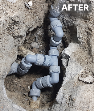 보일러실 누수 후